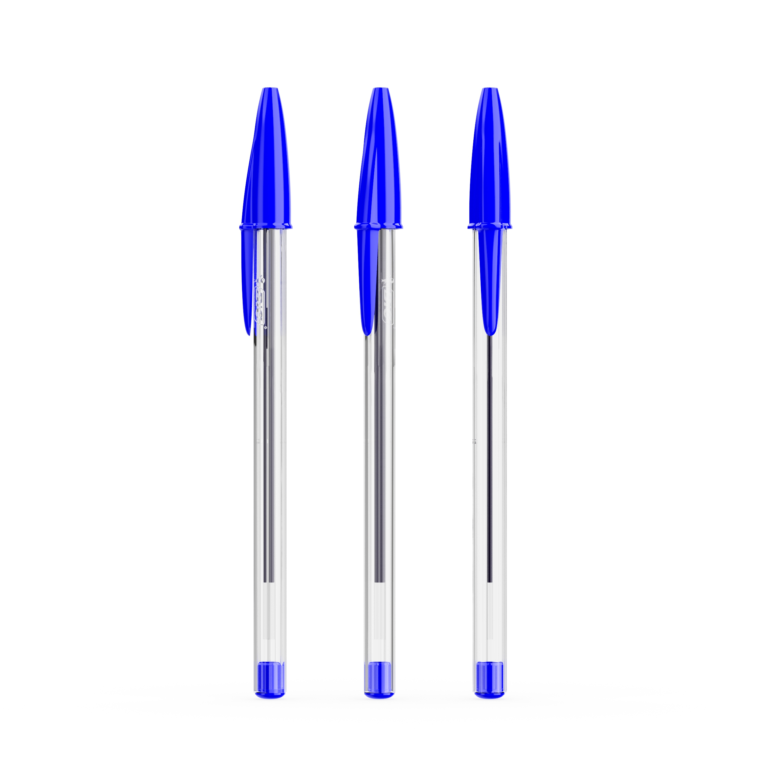 Stylo Bic® Cristal® expression publicitaire Bleu encre bleue